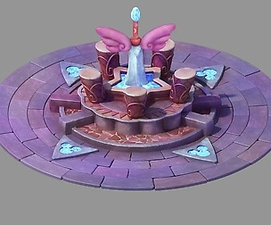 Cartoon - City Center Landmark 01