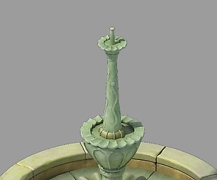 Cartoon - Town Fountain 05