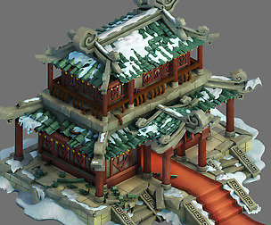Kunlun Snow Mountain - Broken Building 03