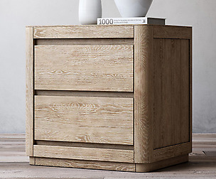 RH Martens 24in closed nightstand