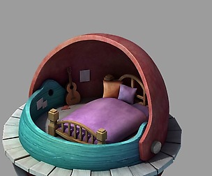 Wood Stitch House - Tower 02