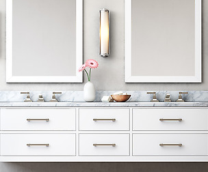 RH HUTTON DOUBLE FLOATING VANITY