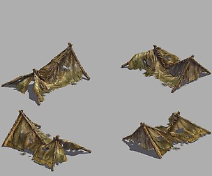 Destruction - Military Camp Tent 02