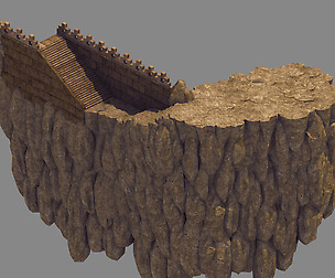 Mountain Building - City Wall 63