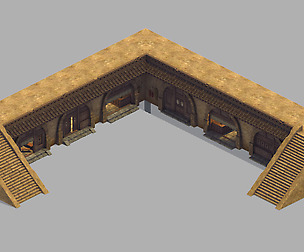 Mountain Building - Cave Dwelling - Stairs