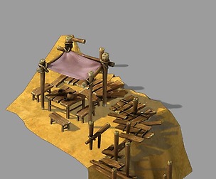 Mountain Building - Bamboo Frame 1