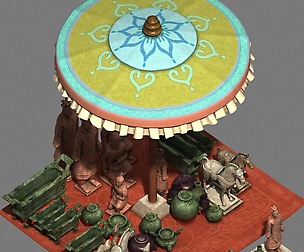 Accessories - Earthenware Pottery -Stand 036