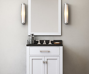 RH HUTTON POWDER ROOM VANITY