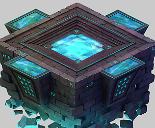 Titan Temple - Central Platform 02