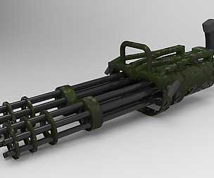 Double machine gun