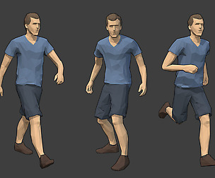 Rigged Lowpoly Male Character - Jack
