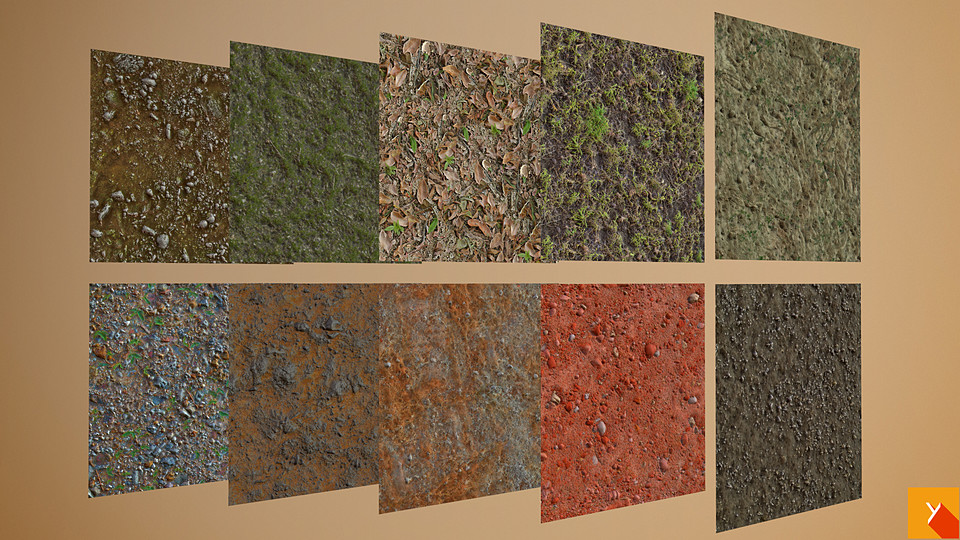 Yughues PBR Ground Textures