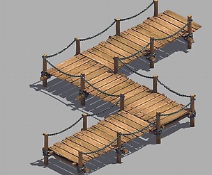 Iron Cable - Wooden Bridge 069