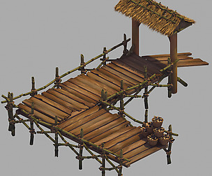 Crescent Crescent - Wooden Bridge 01