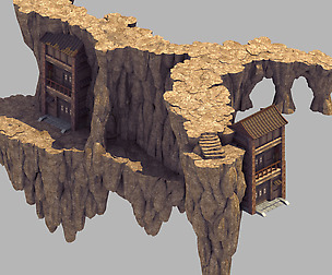 Heavenly Gate - Mountain Architecture - Stone