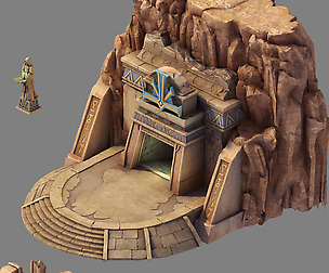 Blood Festival Canyon - Temple 01