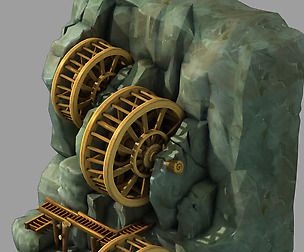 Cliffside - Waterwheel 02