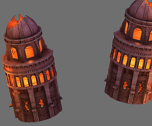Magma Rift - Leaning Tower 01