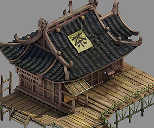 Field Building - Tea - Chalet 01