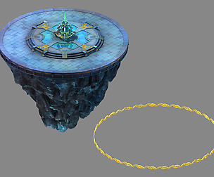 Moon City - Round Platform 02