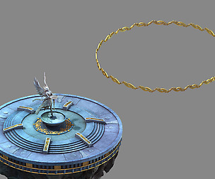 Moon City - Round Platform 03