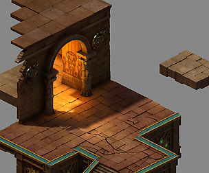 Funeral Place - Door Stairs 02