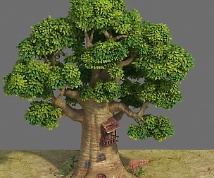 Plant - Tree House - Building 02