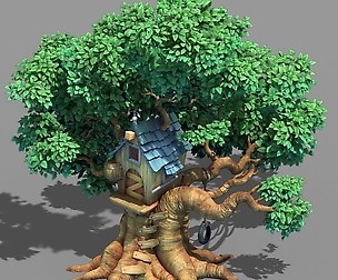 Plant - Tree House - Building 04