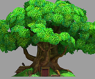 Plant - Tree House - Building 05