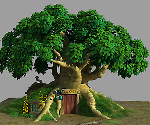 Plant - Tree House - Building 06