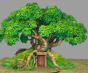 Plant - Tree House - Building 07