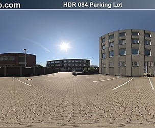 HDRI Hub 084 Parking Lot