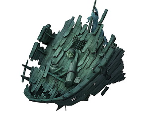 Seabed wreckage - wreck wreckage 08