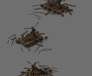Barracks - Broken Vehicle 02