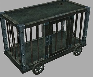 Vampire - prisoner iron cage car