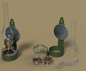 Kerosene lamp