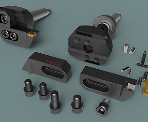 The head for boring holes