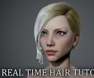 Real time hair tutorial