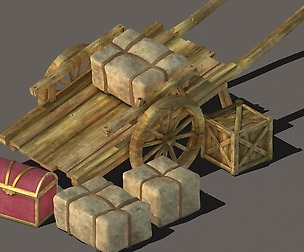 Transportation - Wooden Carts