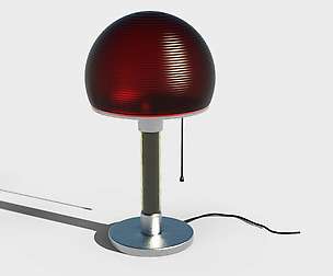 Wilhelm Wagenfeld Table lamp Bauhaus lamp FREE
