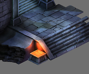Tomb Map - Doorway Staircase Base 02