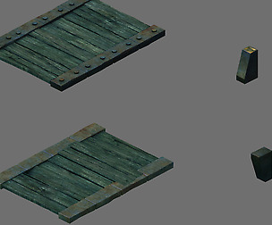 Blood Bird House Secret Room - Wooden Bridge 01