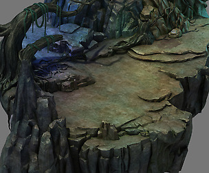 Fallen Land - Jungle Stone Forest 02