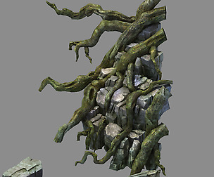 Fallen Land - Tree Roots 01