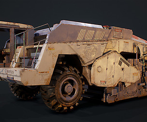 Wirtgen 200 Game Asset
