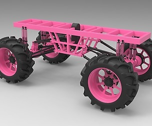 Chassis for Mud truck