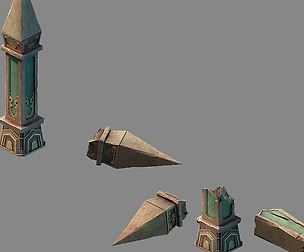 Funeral Place - Stone Pillar 03