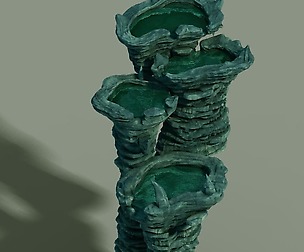 Zhen De Dong - Mountain Stone - Stream Pool 01