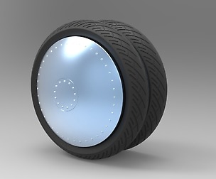 Double wheel 1
