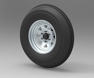 Front wheel for Dune Buggy